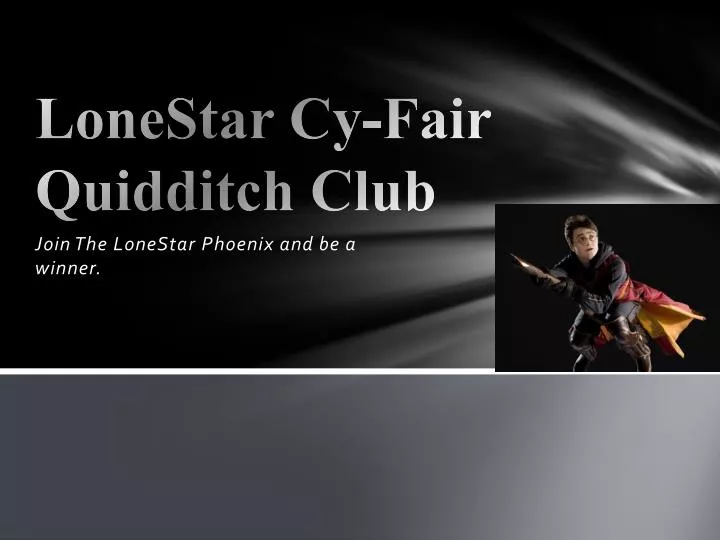 lonestar cy fair quidditch club