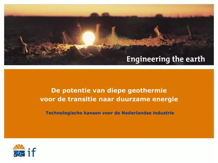 de potentie van diepe geothermie voor de transitie naar duurzame energie