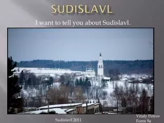 Sudislavl