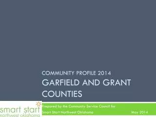 Community profile 2014 Garfield and grant counties