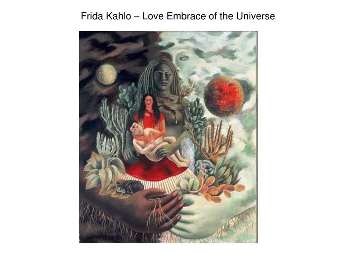 frida kahlo love embrace of the universe