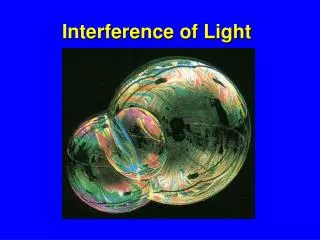 Interference of Light