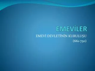 emev ler