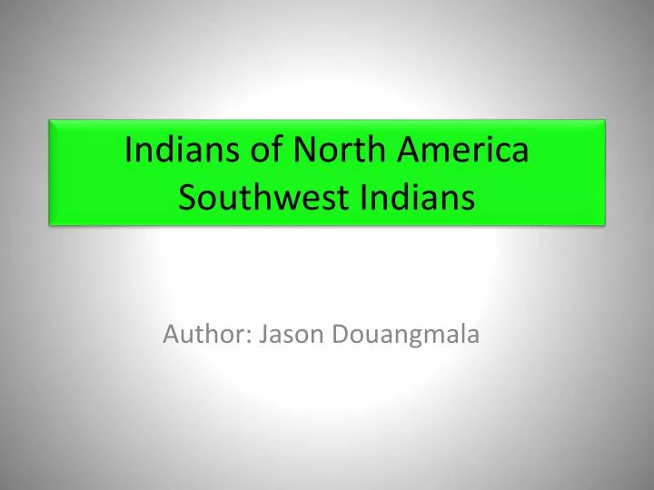 indians of north america southwest indians