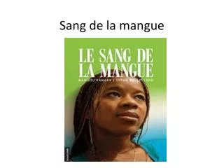 sang de la mangue