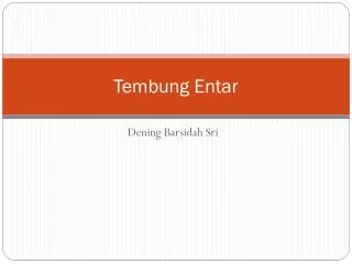 tembung entar