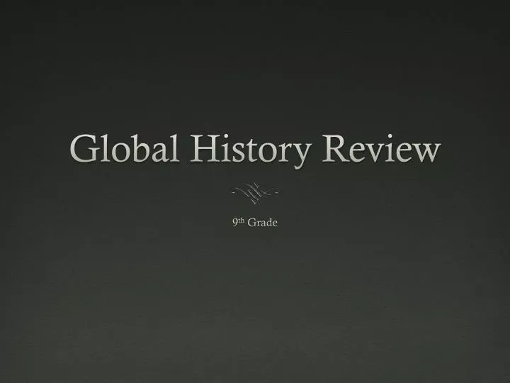 global history review