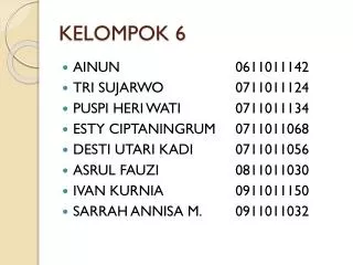 kelompok 6