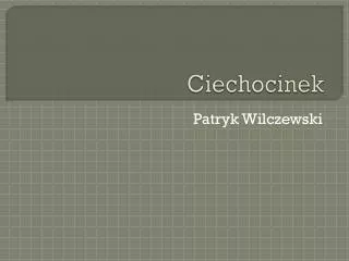 ciechocinek