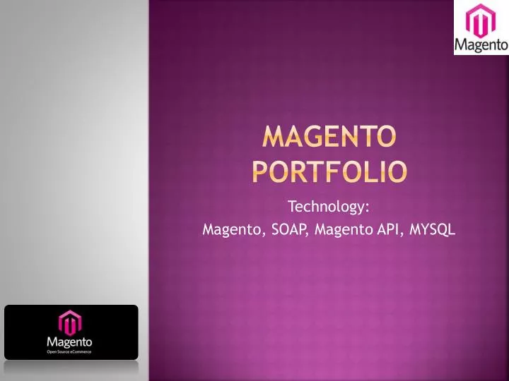 magento portfolio