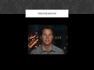 Trevor Bayne