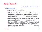 Bumper sticker CS - slide 1
