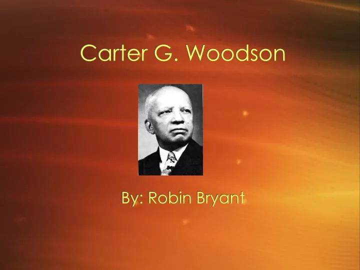 carter g woodson