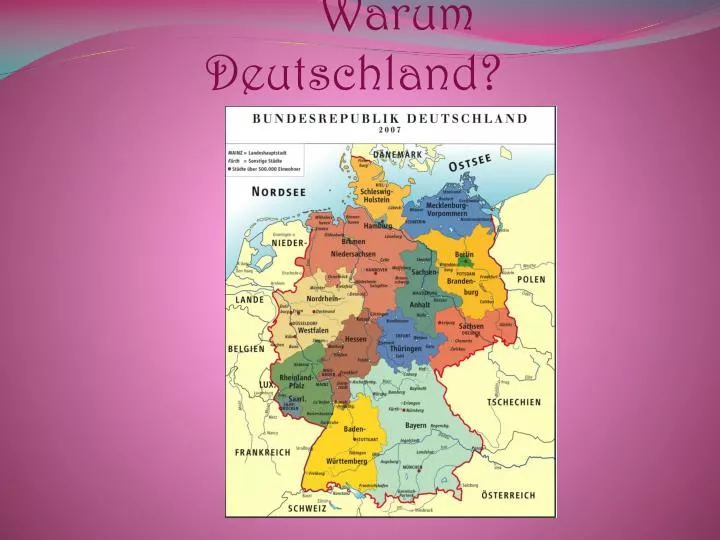 warum deutschland