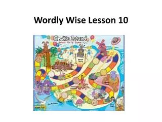 wordly wise lesson 10