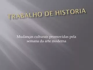 t rabalho de historia