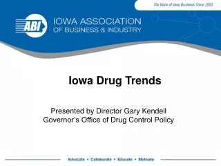 Iowa Drug Trends