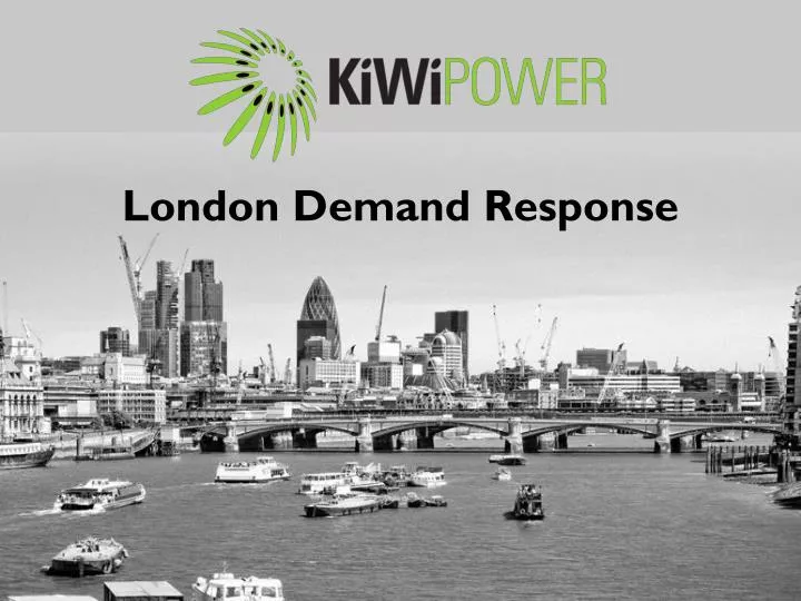 london demand response