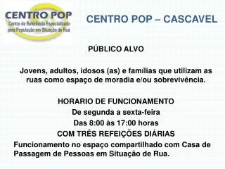 centro pop cascavel