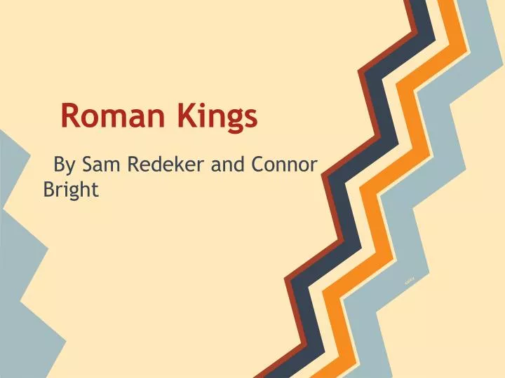 roman kings