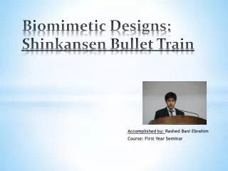 Biomimetic Designs: Shinkansen Bullet Train