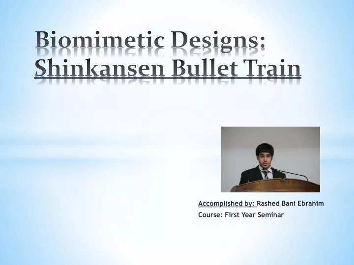 biomimetic designs shinkansen bullet train