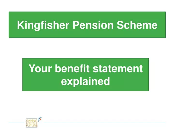 kingfisher pension scheme