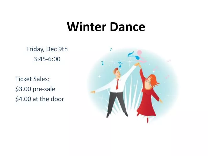 winter dance