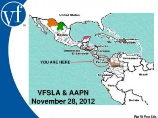 VFSLA &amp; AAPN November 28, 2012