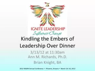 Kindling the Embers of Leadership Over Dinner