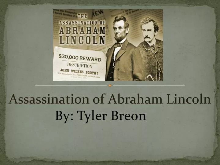 assass ination of abraham lincoln