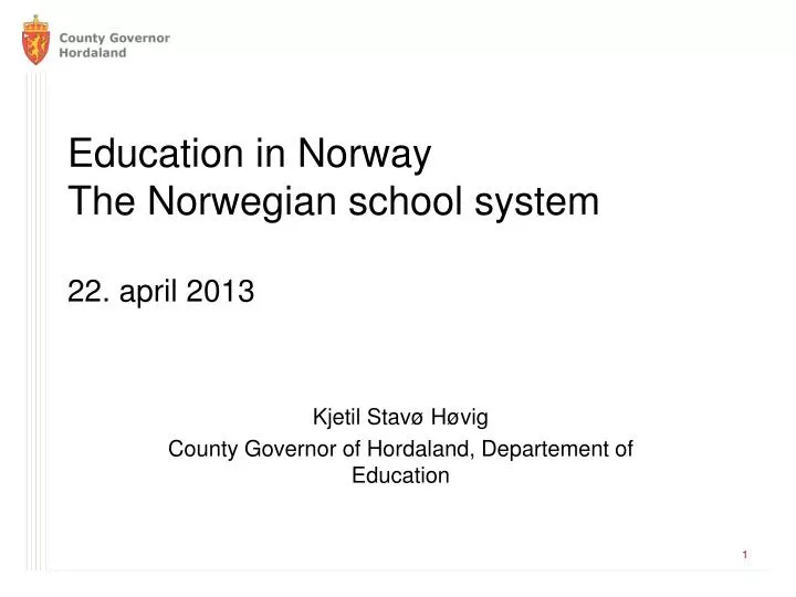 education in norway the norwegian school system 22 april 2013