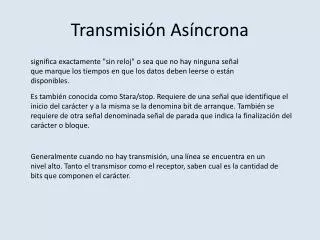 transmisi n as ncrona