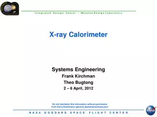 X-ray Calorimeter