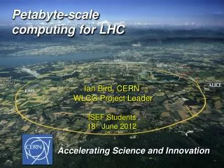 Petabyte-scale computing for LHC