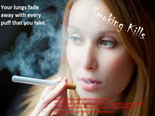 smoking kills