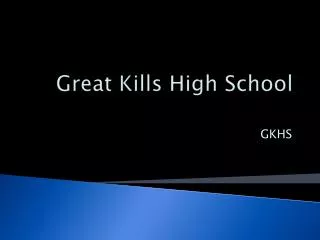 Great Kills High School