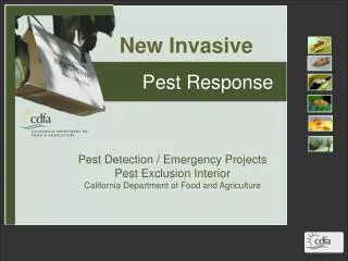 Pest Detection / Emergency Projects Pest Exclusion Interior