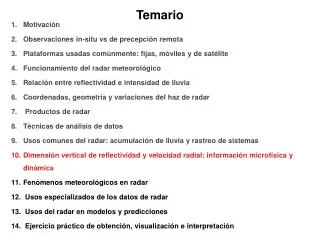 temario