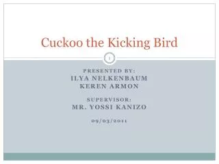 Cuckoo the Kicking Bird