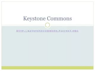 Keystone Commons