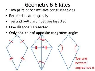 Geometry 6-6 Kites