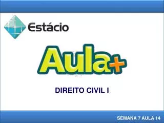 DIREITO CIVIL I