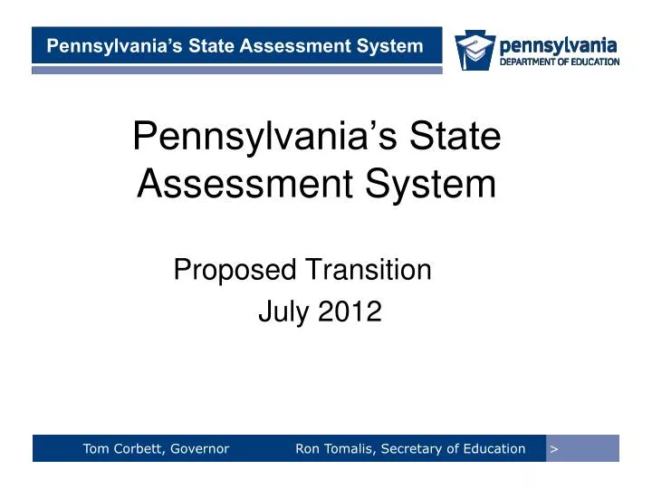 proposed transition july 2012