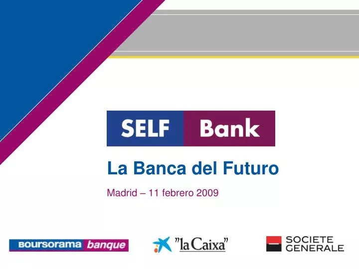 la banca del futuro