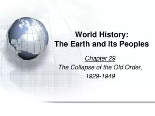 world history the earth and its peoples