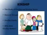 KINSHIP - slide 1