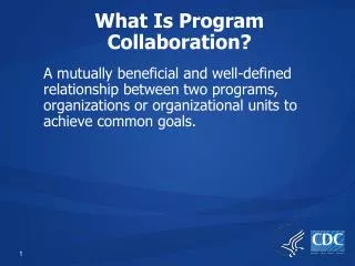 What Is Program Collaboration?