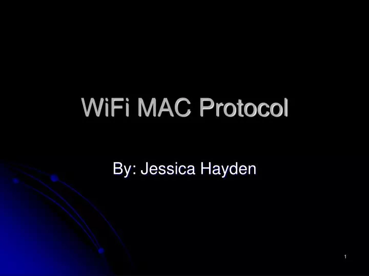 wifi mac protocol