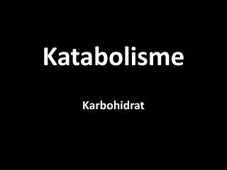 katabolisme